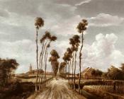 梅因德尔特 霍贝玛 : The Alley at Middelharnis